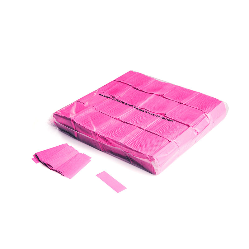 Slowfall UV confetti 55x17mm - Fluo Pink