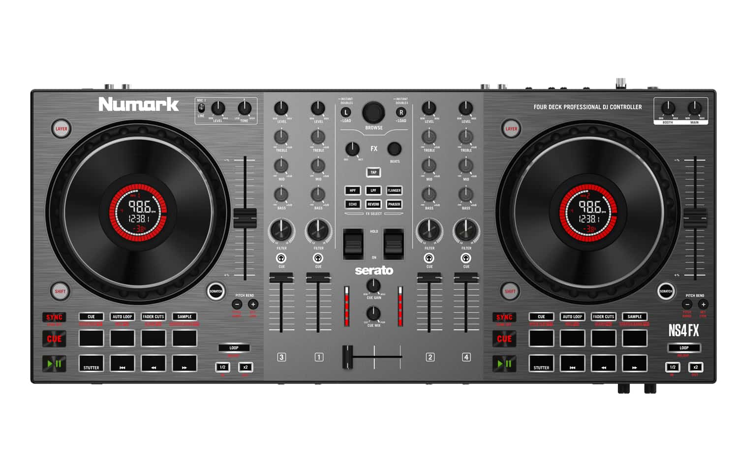 Numark NS4FX DJ-Controller