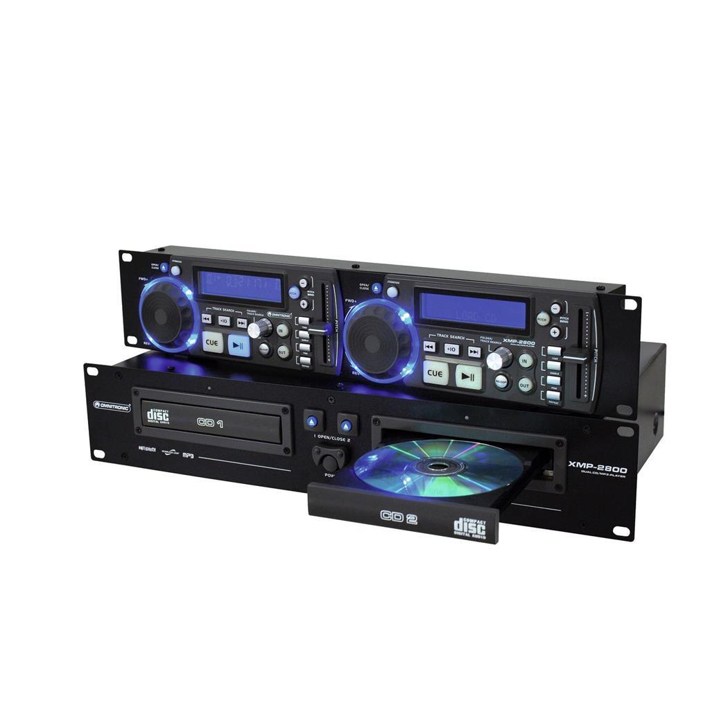 Omnitronic XMP-2800 Dual-CD-/MP3-Player