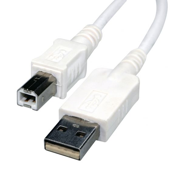 Reloop USB-B/M USB-A/M 0,5 m white