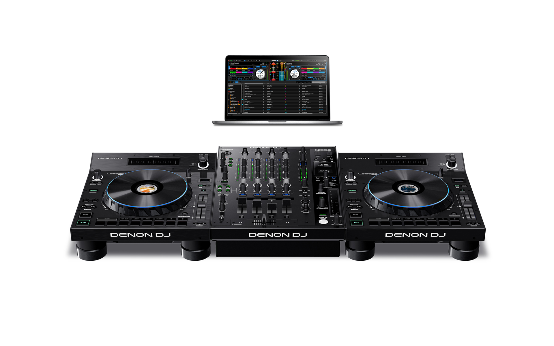 Denon DJ Prime Bundle "Digital" 2xLC6000 1xX1850