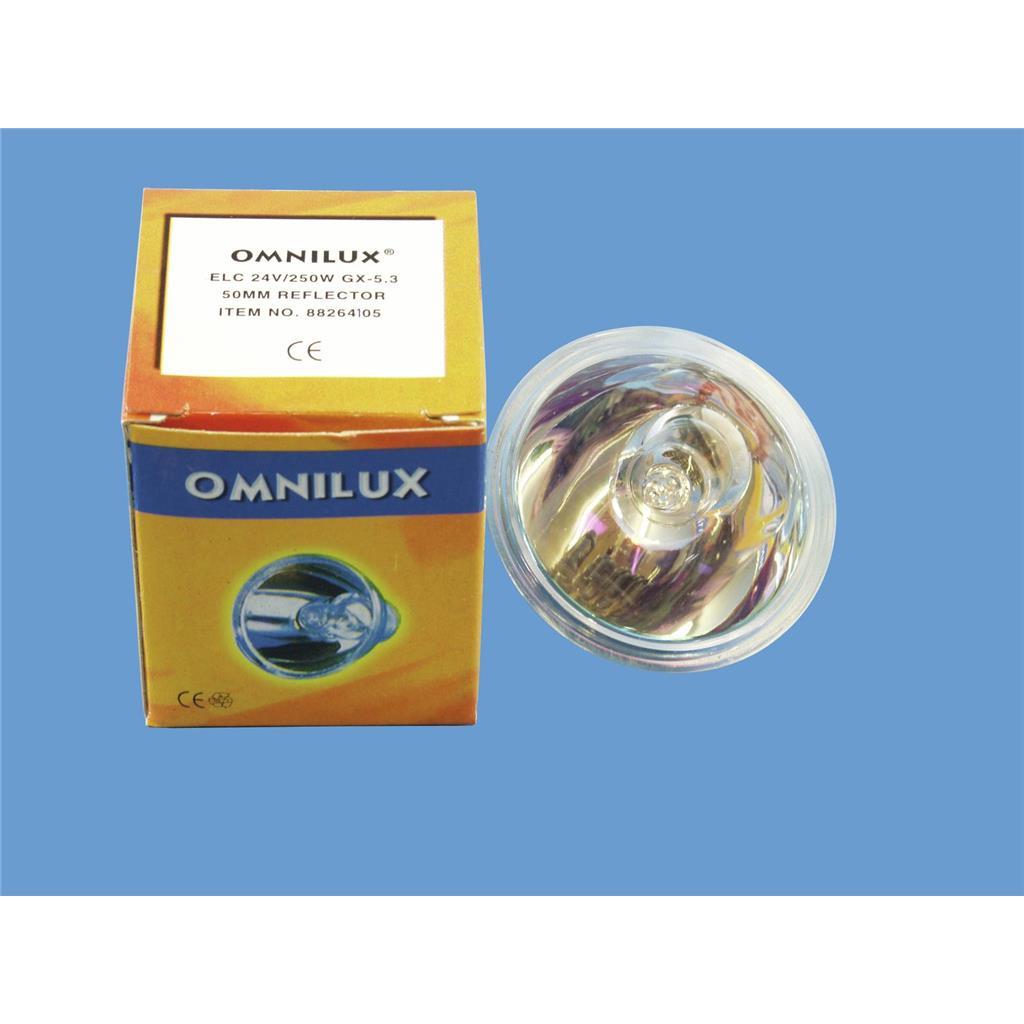 OMNILUX ELC 24V/250W GX-5,3 500h 50mm Reflektor