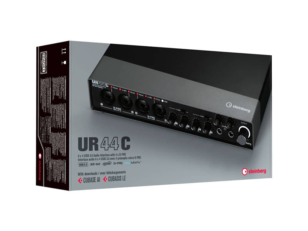 Steinberg UR44C EU - USB 3 Audio Interface incl MIDI I/O & i