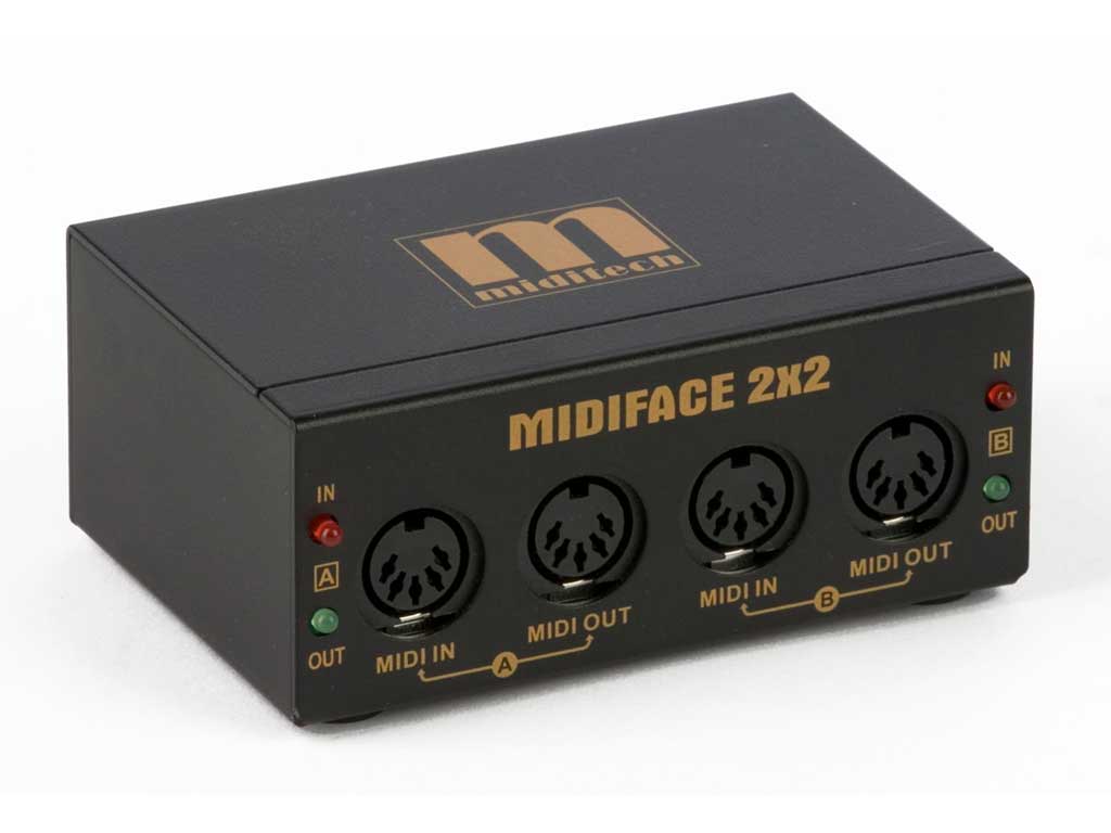 Miditech Midi-Interface Midiface 2x2