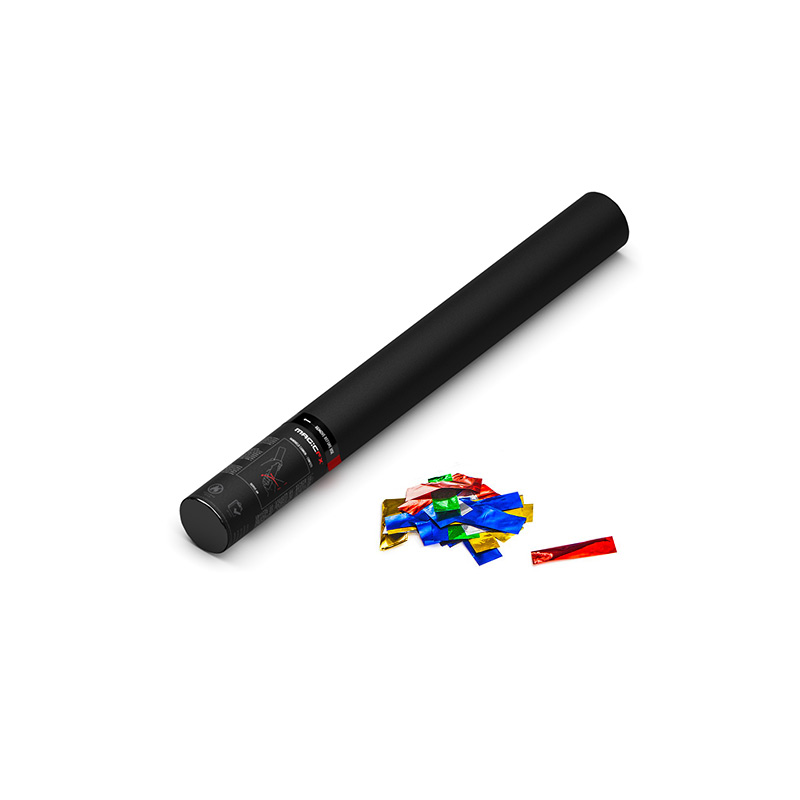 Handheld Cannon Confetti Multicolour Metallic 50cm