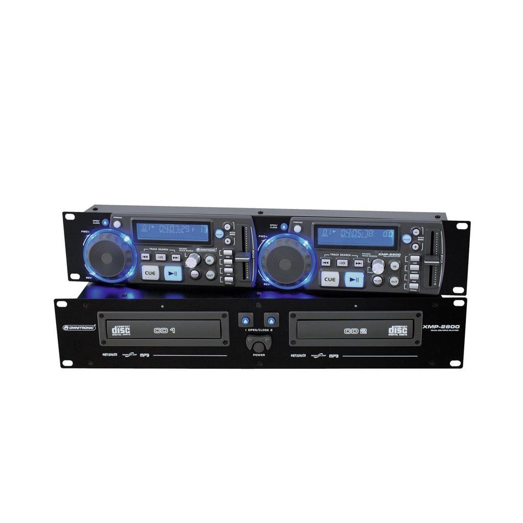 Omnitronic XMP-2800 Dual-CD-/MP3-Player